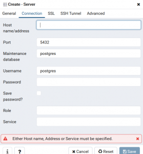 heroku postgres pgadmin